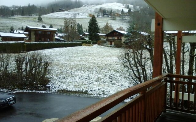 Apartment With one Bedroom in Megeve, With Wonderful Mountain View and