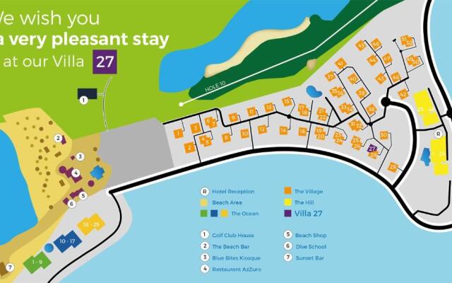 Blue Bay BEACH Villa 27 3-min beach-pool-golf