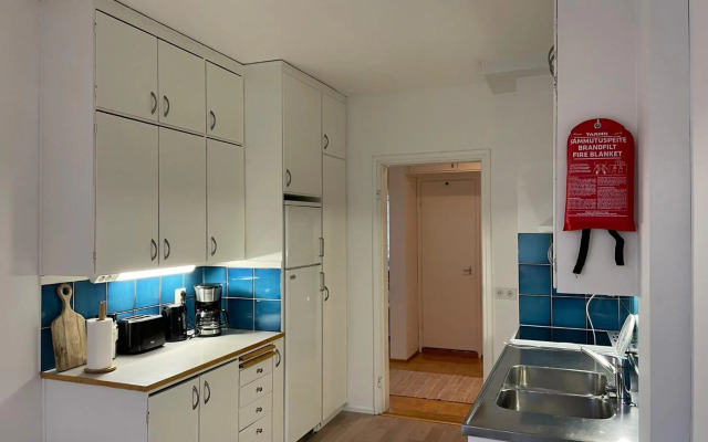 Keskusta kaksio Tuomiokirkon ja Yliopiston lähellä