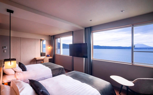 The Lake View Toya Nonokaze Resort – Guest Rooms – Toyako