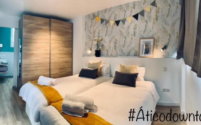 Attic Penthouse Downtown Beach 1Gb Fibra