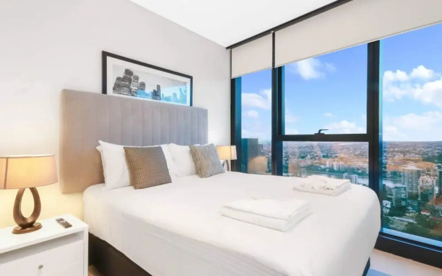 Luxury 1 Bedroom Retreat in Brisbane City With Pool and gym – Guest Rooms – Brisbane