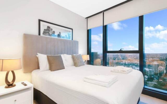 Luxury 1 Bedroom Retreat in Brisbane City With Pool and gym