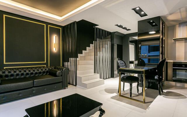 Apto duplex lindo e moderno com jacuzzi JRR410