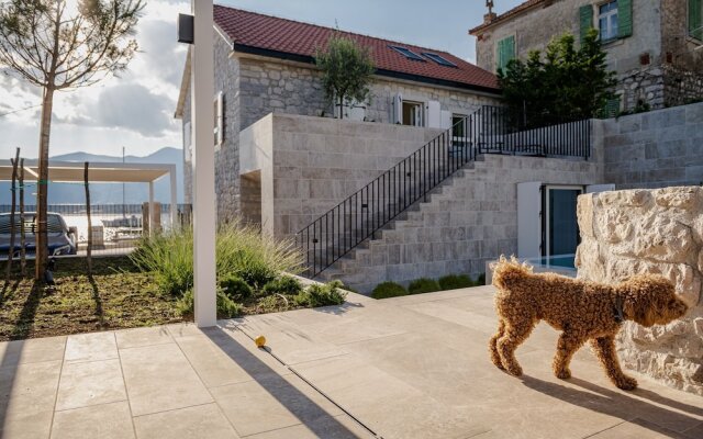 "villa Lastva is a Five Star Seafront Luxury Villa With Privite Pool"