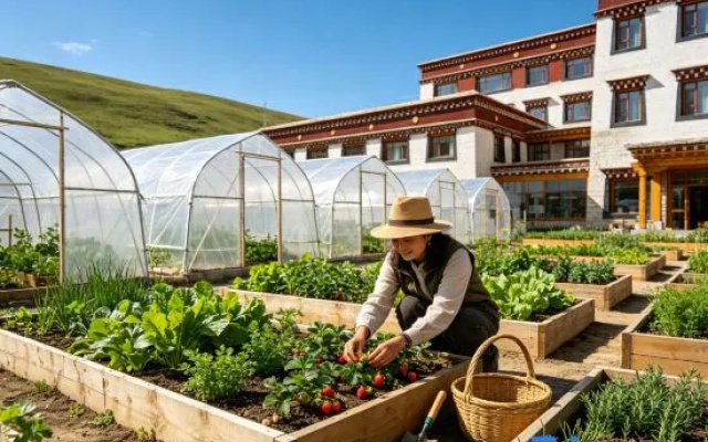 SengeLangzan Hostel – Outside – Kangding
