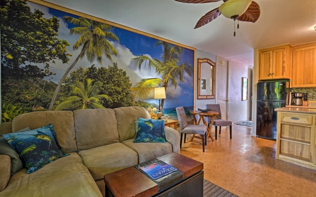 Kailua Studio w/ Pool Access & Garden Views!