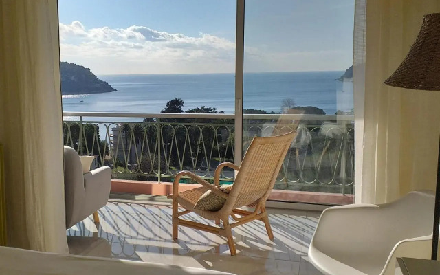 Vue mer exceptionnelle entre Nice et Monaco