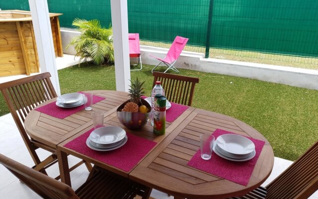 Villa With 3 Bedrooms in Le Moule, With Private Pool, Enclosed Garden and Wifi