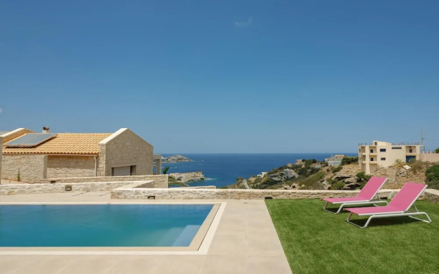 Europa Villa in Crete With Pool Amazing Seaview