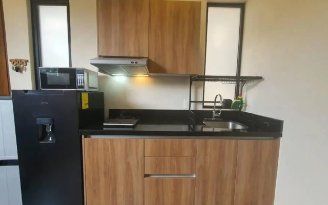 Elegante apartamento estudio totalmente equipado