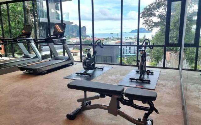 Bo401 Paradise Sea View 2 Bedrooms Plus 2bathrooms at Center Ao Nang