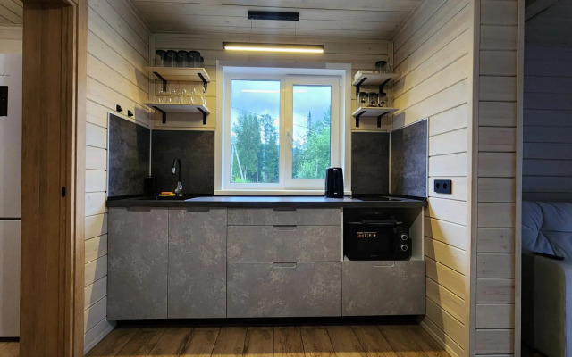 Дом SPA с большой ванной и видом на горы