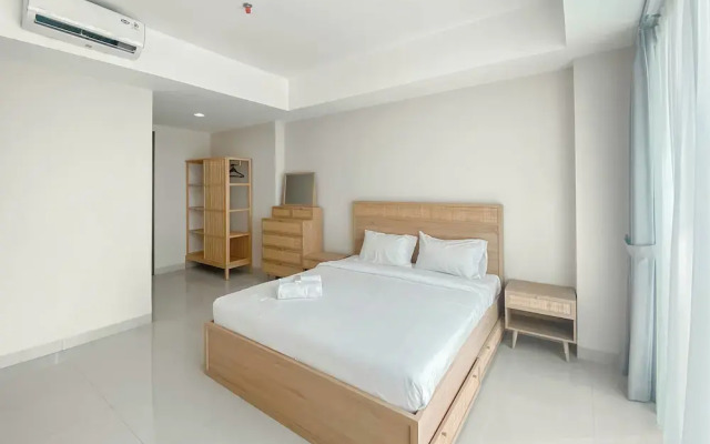 Spacious and Combined 1BR Apartment at Nine Residence