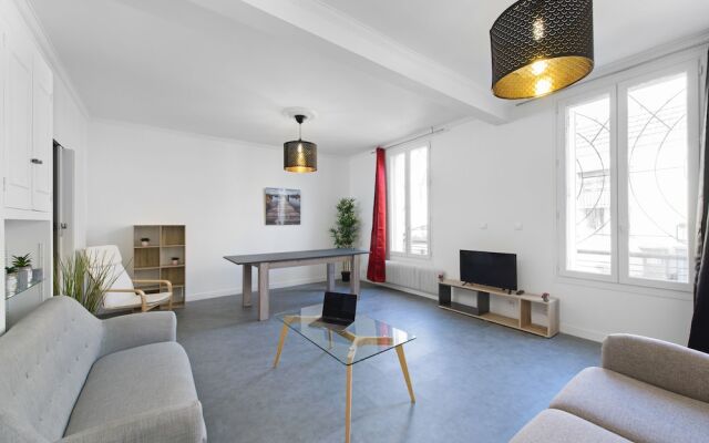 T3 6persons at 5 min from Porte de Paris