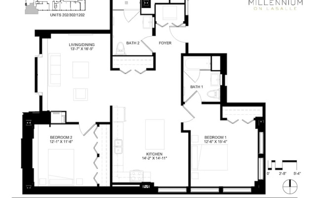 Downtown Charm 2BR Comfort Great Amenities