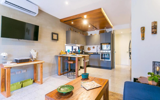 Apartment with private plunge pool at Madara Tulum