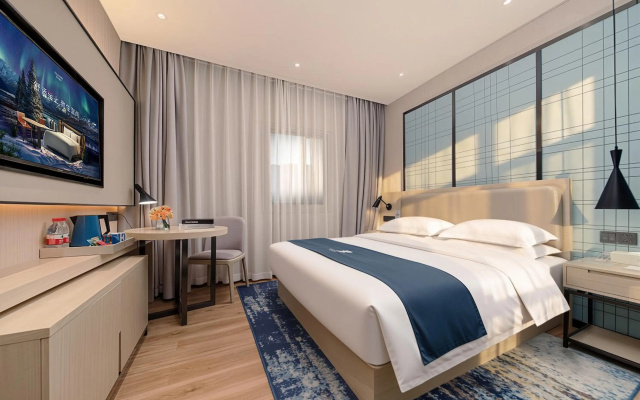 Echarm International Hotel Canton Tower Pazhou Convention and Exhibition Center Lujiang Metro Station Branch - Free Shuttle Bus to Canton Fair Complex During Canton Fair Period – Guest Rooms – Guangzhou