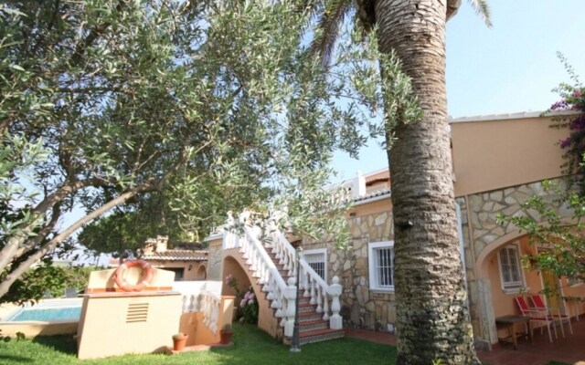 Villa With 4 Bedrooms in Oliva, With Private Pool, Furnished Terrace a