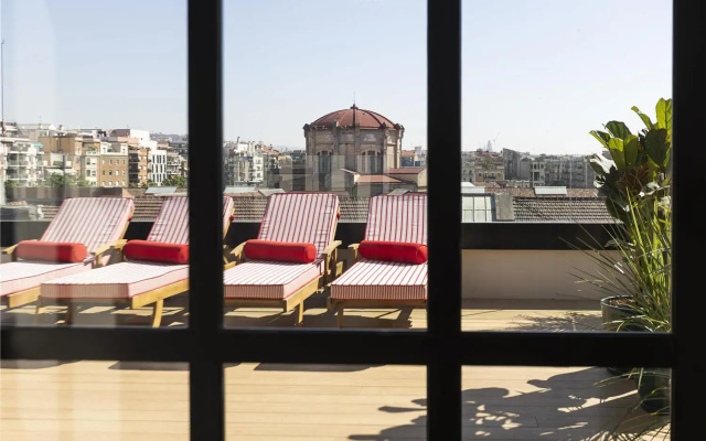 Via Sants  Barcelona, Tapestry Collection by Hilton