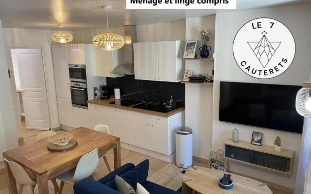 T3 moderne et cosy avec linge et ménage compris