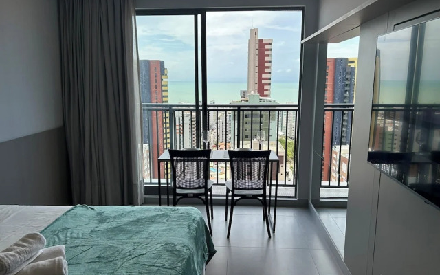 Bela Hospedagem - 502 Simple Smart, vista mar