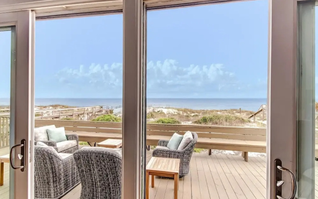 Roomy Chalet-Style Beachfront Condo with Private Beach Access by RedAwning