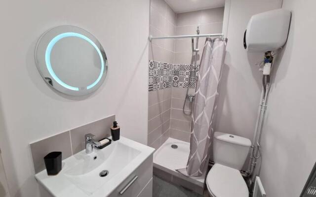 Centre ville deux pièces de charme 35 m².