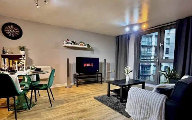 2bed Flat 5 Mins From New Street Free Parking