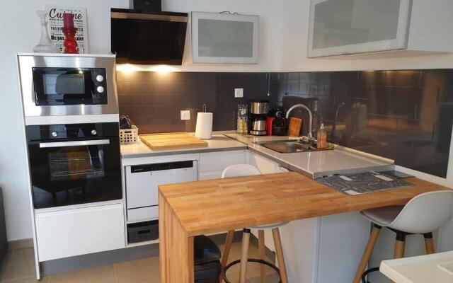 Cosy studio résidence de standing proche plage