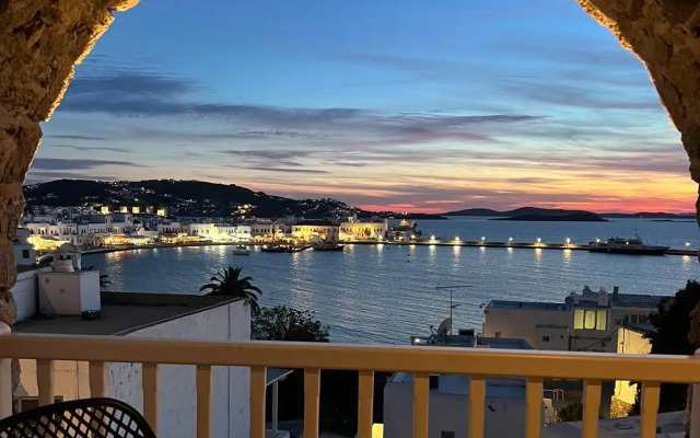 Yalos hotel sunset view