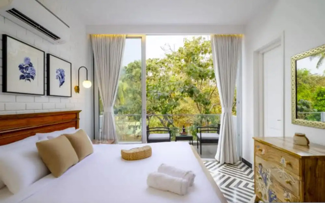 Chic 2BR Hideaway in Assagao Near Anjuna Beach