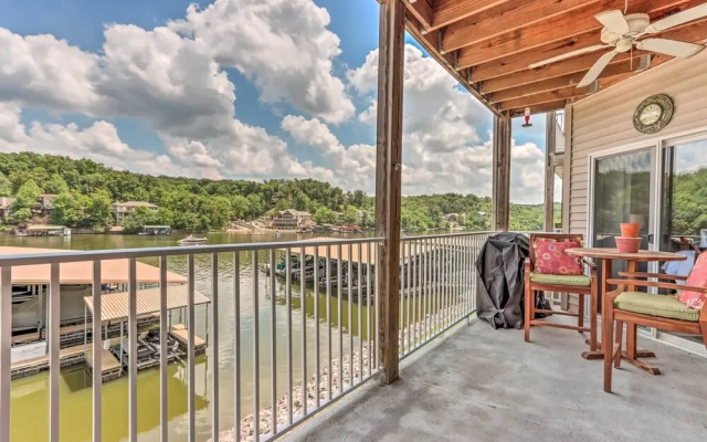 Lake & Poolside Fun! Water-view Camdenton Condo