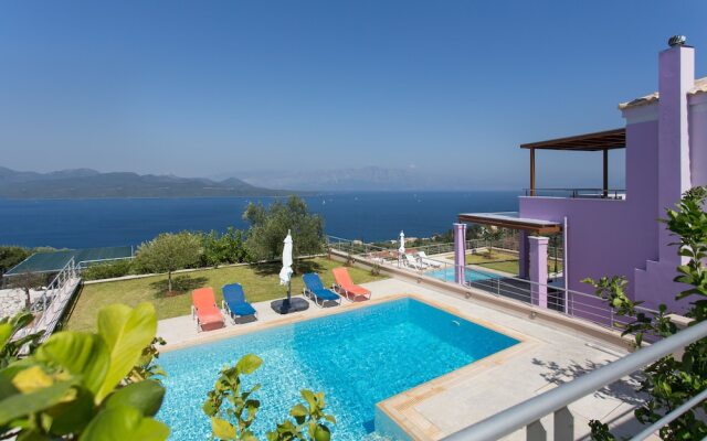 Luxury Villa for 6 Amazing Sea View Pool