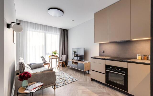 #stayhere Modern & Compact 1BDR Uptown Vilnius