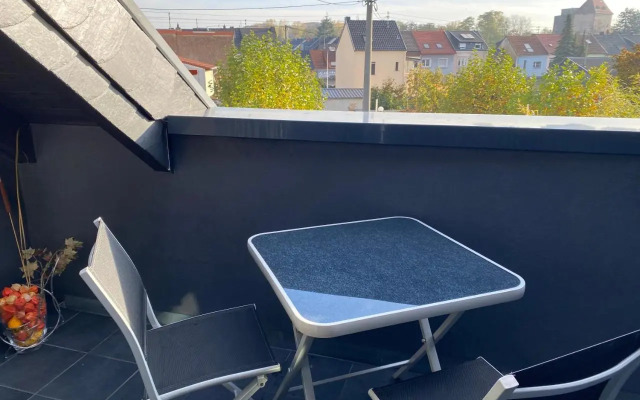 Apartment mit Dachloggia