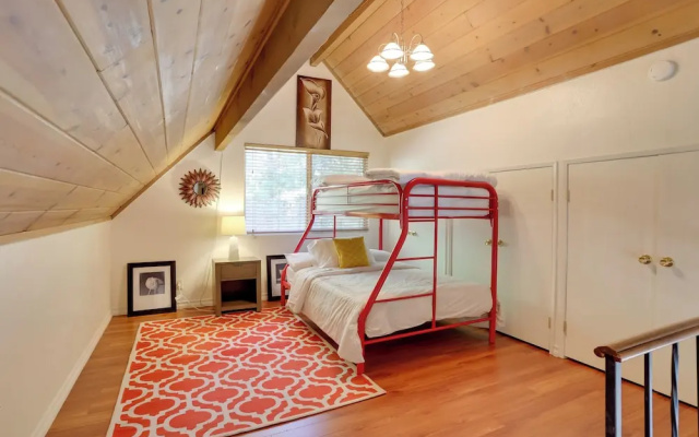 Lake & Mountain-view Home: Walk to Downtown!