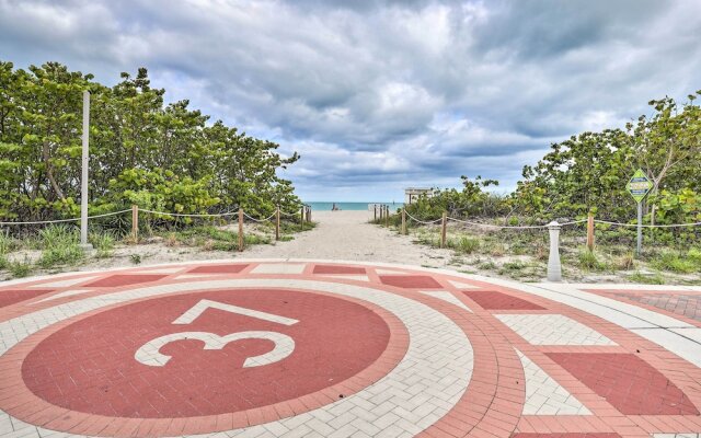 Sunny Miami Beach Condo Steps to Boardwalk!