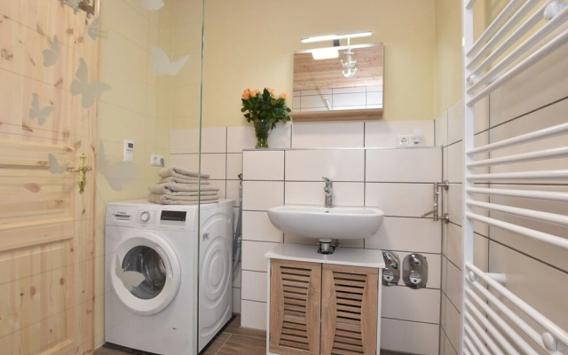 Apartments sun and moon with fireplace, terrace and garden