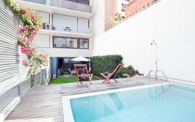 Apartment Barcelona Rentals - Private Pool and Garden Center