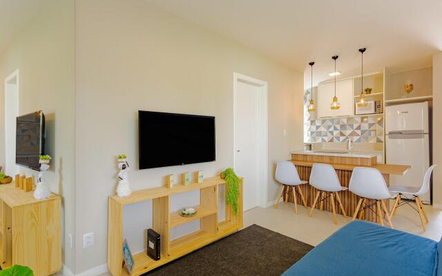 VT05 Maravilhoso Quarto e Sala a 300m da Praia