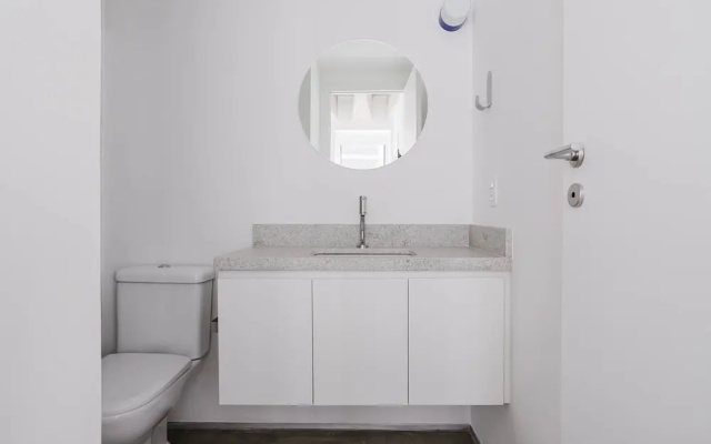 Eugenio Exclusive Stylish 1 BR in Sao Paulo
