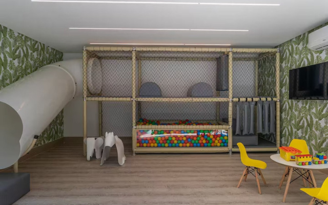 Flat pé na areia 406 Branco Haus