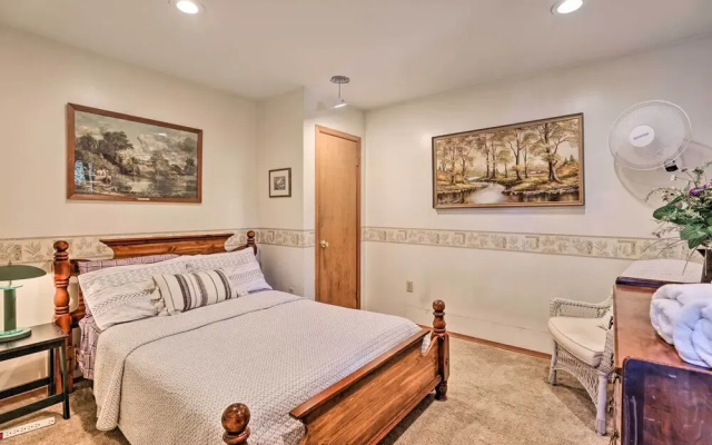Lakefront Retreat w/ Dock & Yard in Tobyhanna!