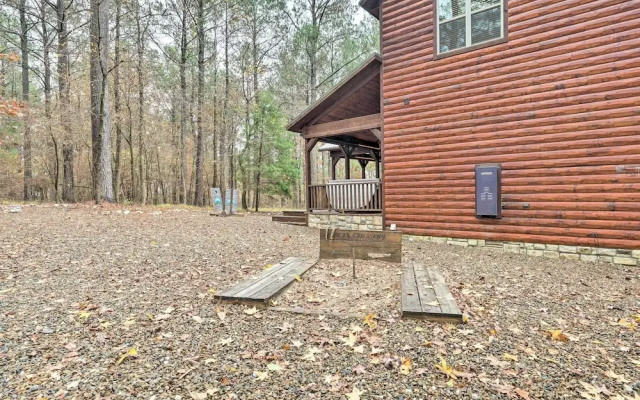 Expansive Broken Bow Cabin w/ Hot Tub & Playset!