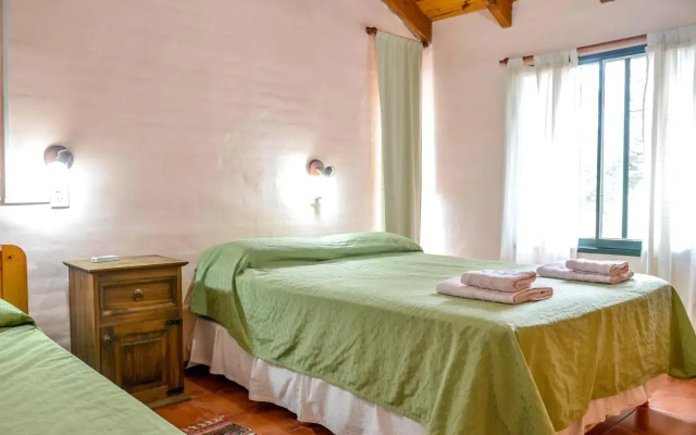 Cabañas Verde y Blanco