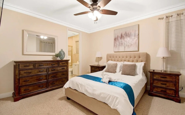 Walk to Beach Spacious Estate with Hot Tub & Game Room