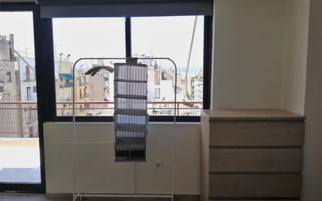 5th floor apartment with city view