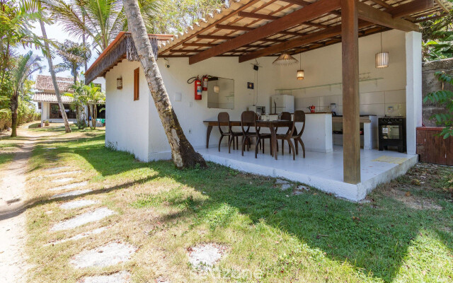 Chalé incrível de frente para o mar EDB002