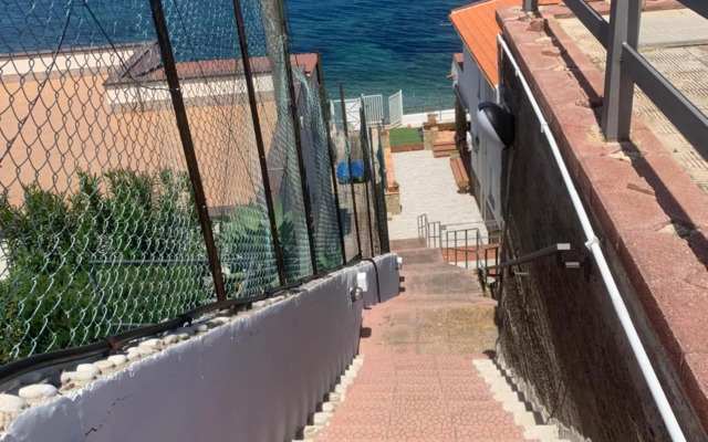 Sfondo Blu Villa sul mare